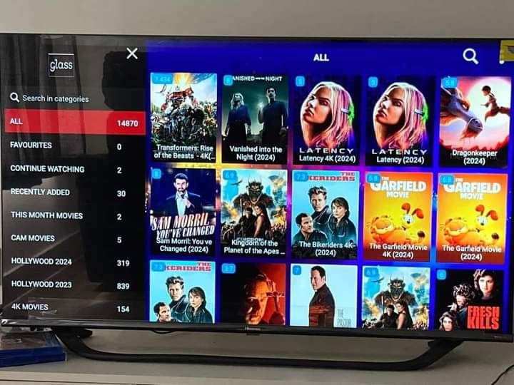 Television viewing example accompanying Patrick L. sample review